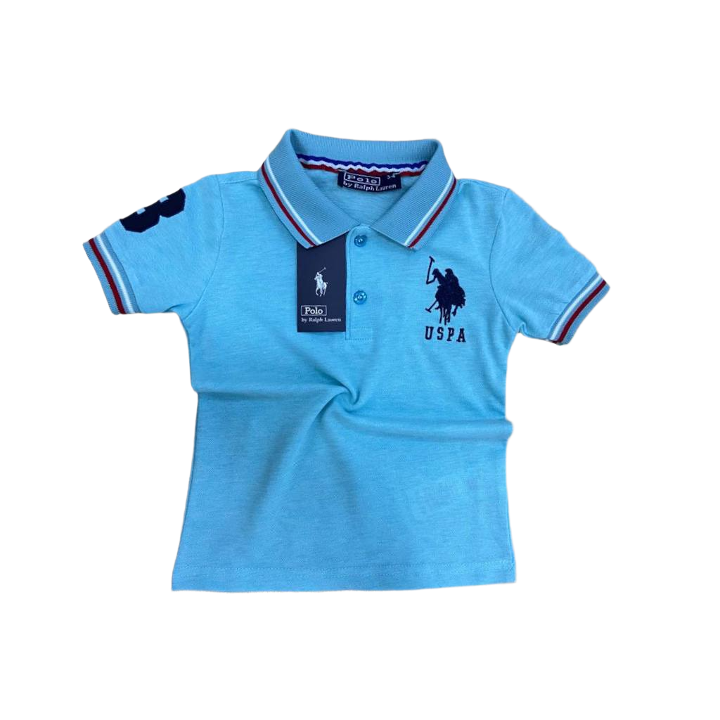 A kiddie polo t-shirt