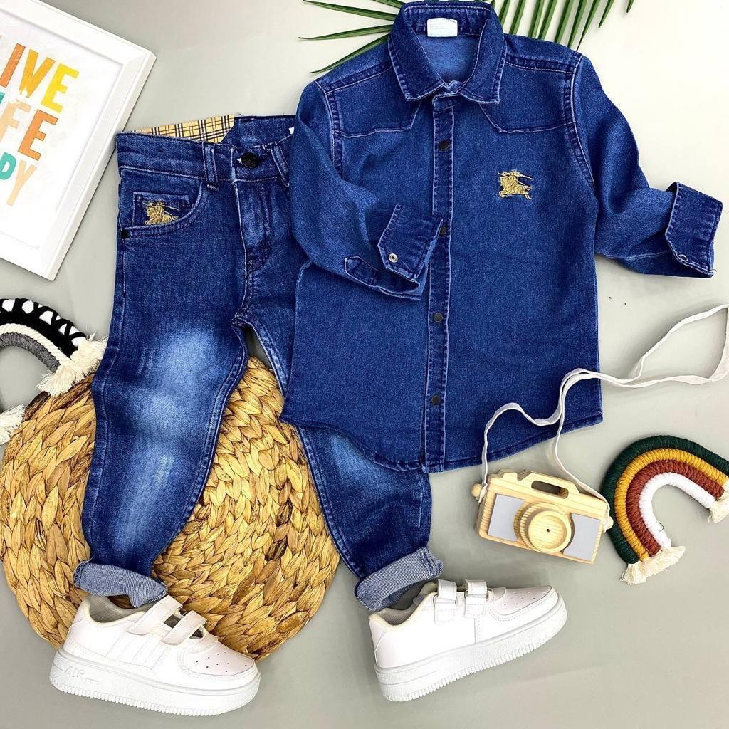 A set of kiddie denim