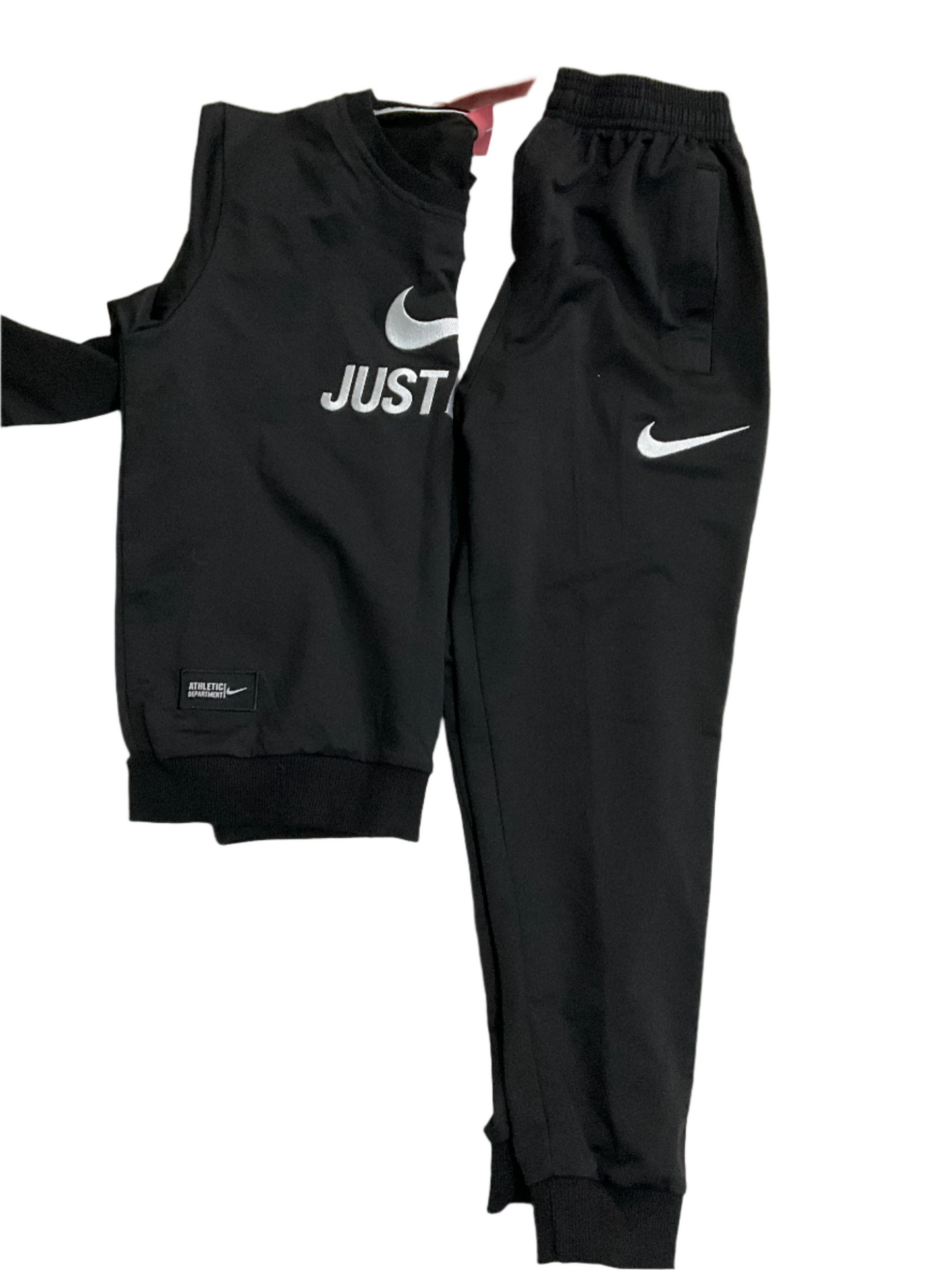 A unisex nike tracksuit